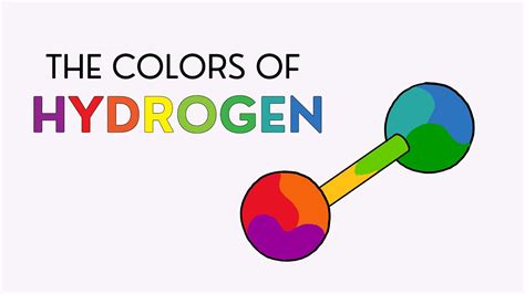 Hydrogen Color Chart