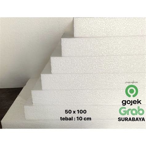 Jual Styrofoam Gabus Lembaran 50 X 100 Cm Tebal 10 Cm Kota Surabaya