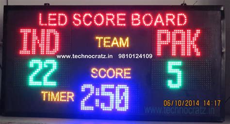 LED Scoreboards, Digital Scoreboards, Electronic Scoreboards, LED ...