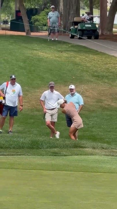 No1 Beauty Golfer Cassandra Meyer Amazing Swing Motion And Slow Motion