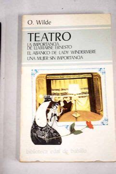 Libro La Importancia De Llamarse Ernesto El Abanico De Lady