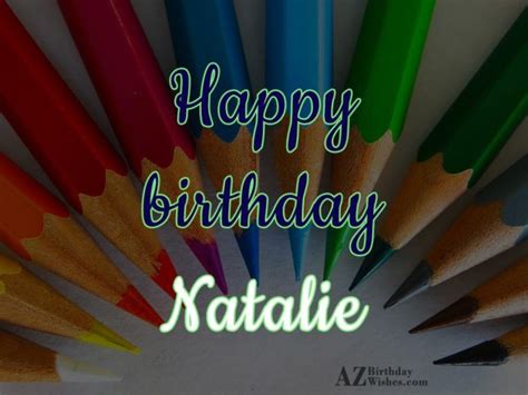 Happy Birthday Natalie