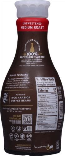 Califia Farms Medium Roast Cold Brew Black Coffee Fl Oz Ralphs