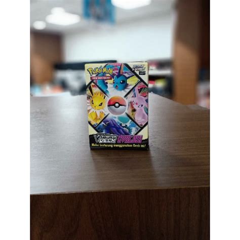 Jual Pokemon Game Kartu Koleksi V Starter Deck Evolusi Shopee Indonesia