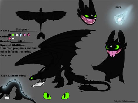 Stargazer Night Fury Oc By Chopin8 On Deviantart