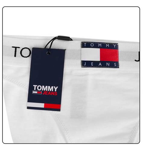 Tommy Hilfiger Damen Tangas Bikini P White Uw Uw Ybr Messimo