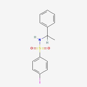 4 Iodo N 1 Phenylethyl Benzenesulfonamide S1588713 Smolecule