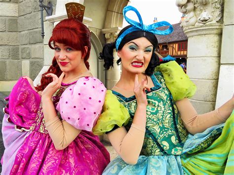 Drizella And Anastasia At Disney World