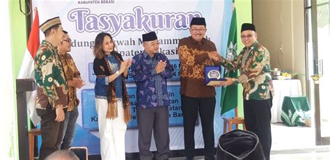 PDM Kabupaten Bekasi Gelar Tasyakuran Hibah Ruko Dari Bank BCA