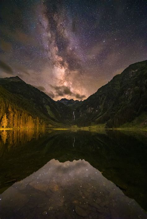 Kostenlose Hintergrundbilder Galaxy Milchstraße Stern Wasser Cloud