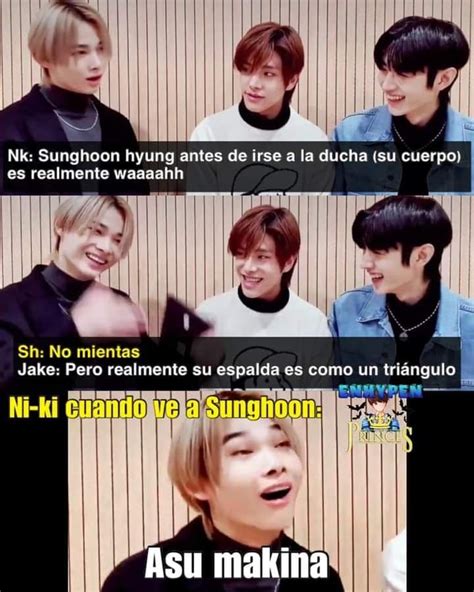 Pin De Melissa Arteaga En Enhypen Memes Coreanos Memes Kpop