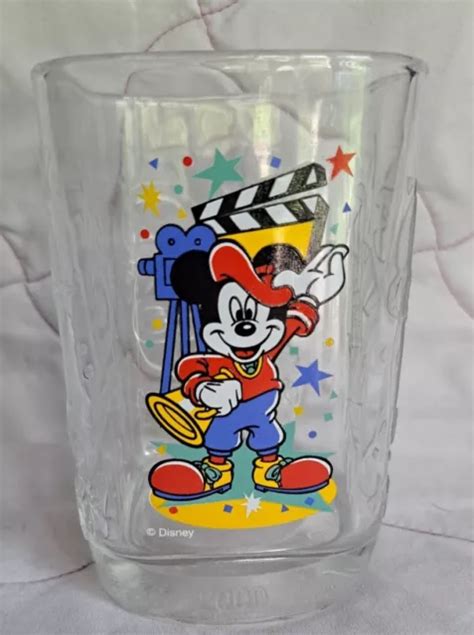 MCDONALD S WALT DISNEY World Disney Studios Millennium 2000 Glass