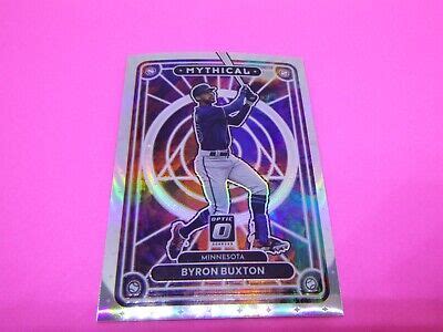 Byron Buxton Donruss Optic Mythical Prizm Mth Ebay