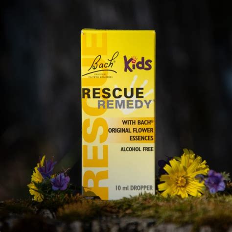 Flores de Bach Rescue Remedy Kids 10 ml Küme Lawentún