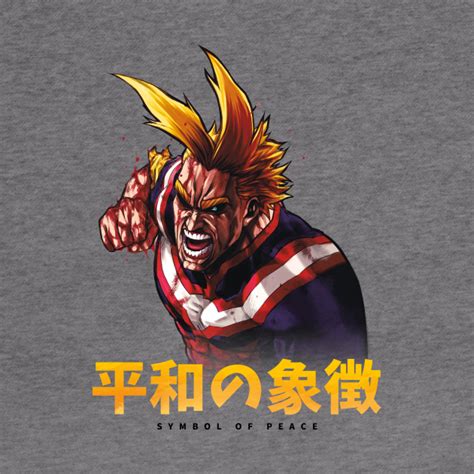 All Might - Symbol of Peace BNHA - All Might - Hoodie | TeePublic