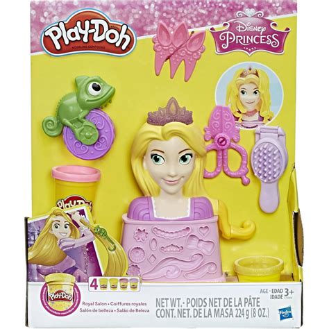 Play Doh Disney Princess Royal Salon Set With Rapunzel And 4 Cans Of Play