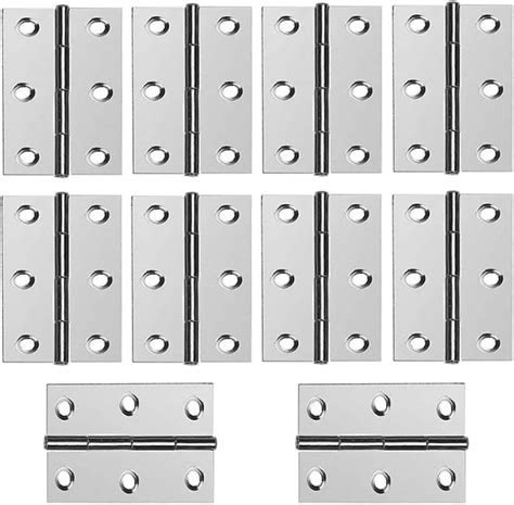 10 Stück Edelstahl Scharniere Türscharnier Edelstahlscharnier Edelstahl