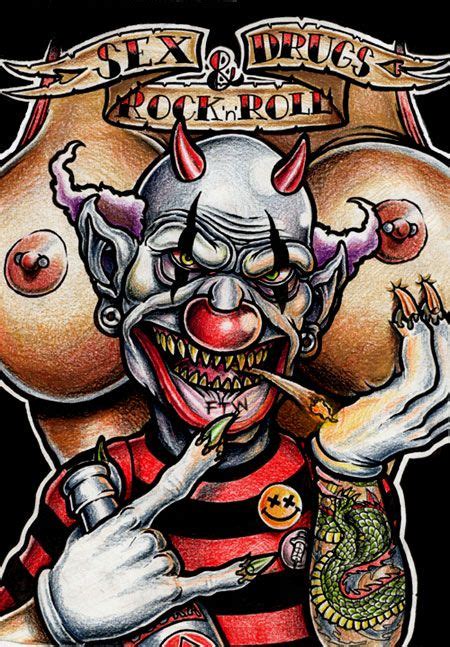 34 Evil clown tattoos ideas | clown tattoo, evil clown tattoos, clown