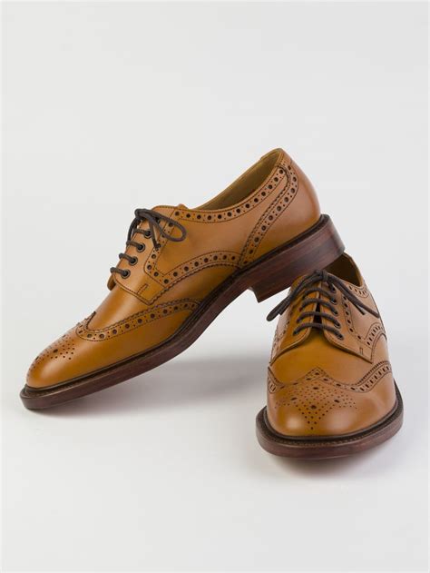 Loake Chester Brogue Brogues Dress Shoes Men Loake