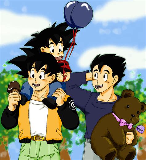 Goku-Goten-Gohan by The-Son-Family on DeviantArt