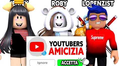 CLICCA QUESTO VIDEO PER AVERE LA NOSTRA AMICIZIA SU ROBLOX YouTube