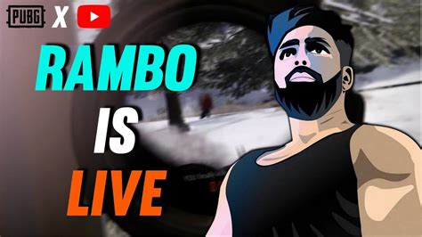 Pubg Pc Live Rg Rambo India Live Stream Rush Noob Gameplay Chill