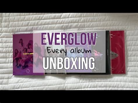 Unboxing all Everglow s albums starting my Everglow 에버글로우 collection