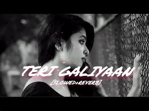 Teri Galiyaan Slowed Reverb Lofi Ankit Tiwari Hindi Song New