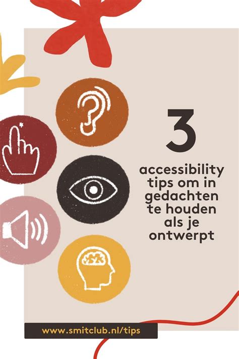 Accessibility Tips Om In Gedachten Te Houden Bij Het Ontwerpen In