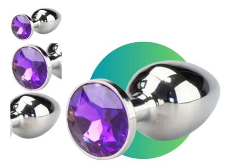 Plug Jóia Anal Pedra Brilhante Grande Grossa MercadoLivre
