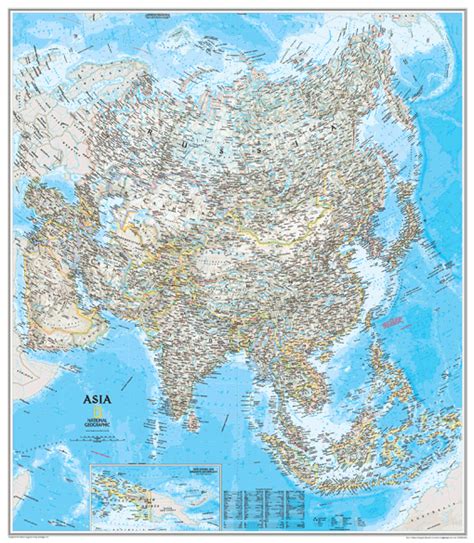national geographic wall map sets