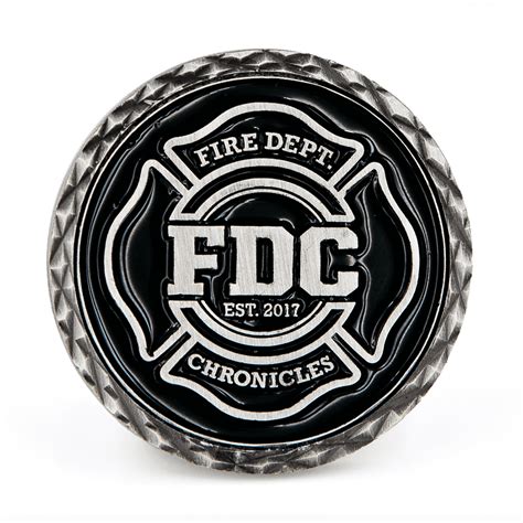 Firefighter Challenge Coins - Fire Challenge Coins - Fire Department Coffee