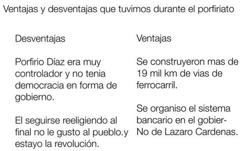 Ventajas Y Desventajas Del Porfiriato Un An Lisis Exhaustivo De La