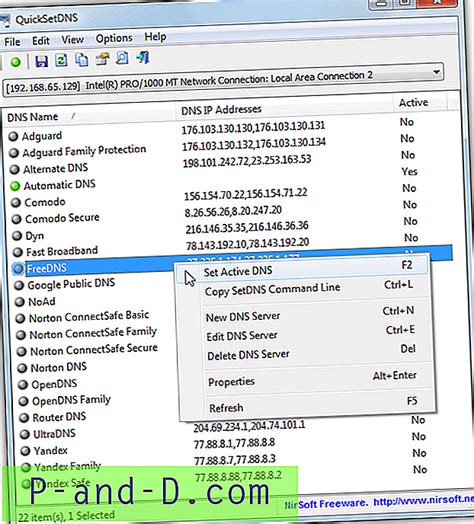 Fa Ons De Changer Rapidement Les Serveurs Dns Sous Windows