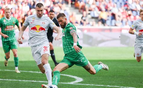 Zwei Sp Te Tore Rapid Holt Punkt In Salzburg Sky Sport Austria