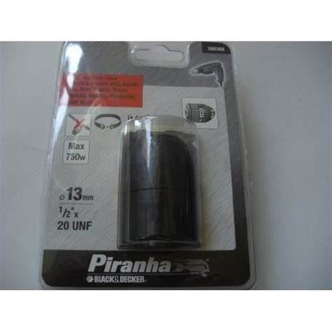 Piranha 20 UNF Mandrin auto serrant femelle réversible 13 mm