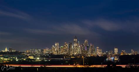 Austin Skyline at Night - joedevine.com