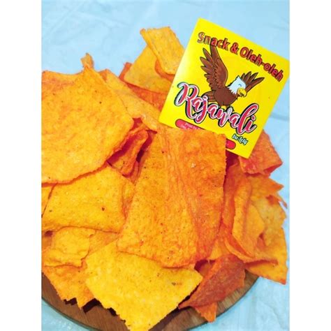 Jual Tortilla Chips Manis Pedas Balado Jagung Barbeque G Kripik