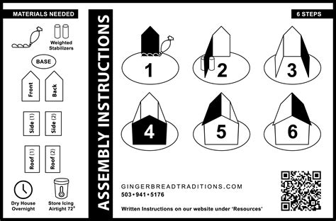 Assembly Instructions | Gingerbread Traditions