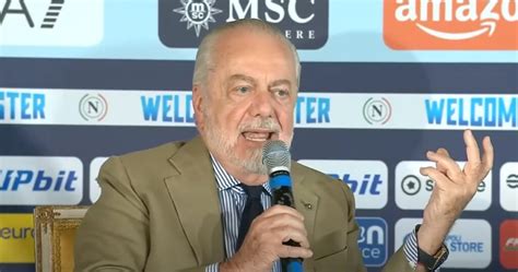 De Laurentiis Con Osimhen Siamo Alla Firma Sul Rinnovo Radio Sportiva