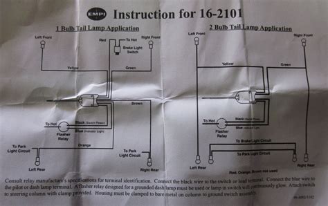 Universal Turn Signal Wiring Diagram Lens Beyond