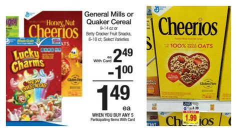 Print & Save: Cheerios Yellow Box ONLY $0.74 with Kroger Mega Sale (beginning 9/2)!! - Kroger Krazy