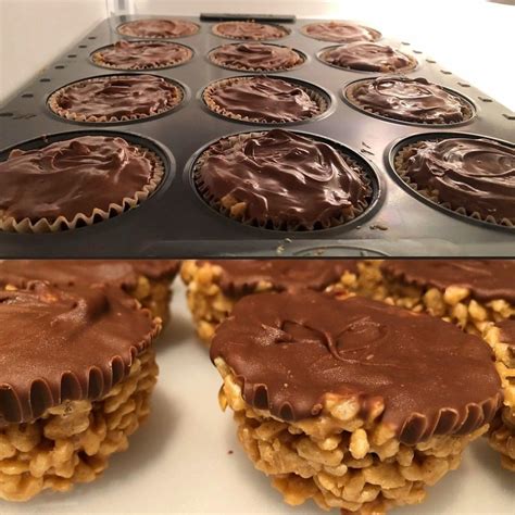 Peanut Butter Balls With Chocolate Rice Krispies My Grandma S Pie