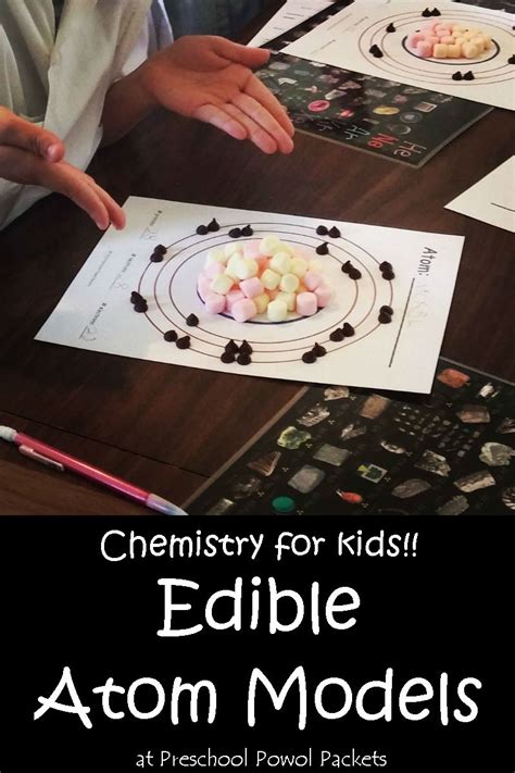 Chemistry For Kids Edible Atom Models Preschool Powol Packets