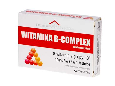 Witamina B Complex Tabl Artyku Y Spo Ywcze Manufaktura Kapucyn W