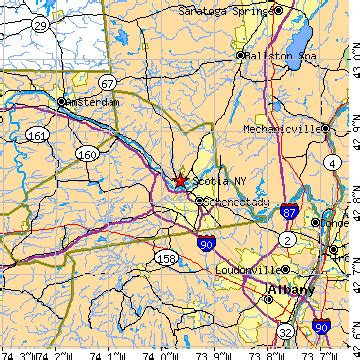 Scotia, New York (NY) ~ population data, races, housing & economy