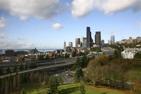 View of Seattle WA from Beacon Hill - Location Photography Example