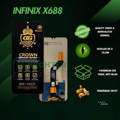Jual LCD INFINIX HOT PLAY HOT PLAY X X B X C TOUCHSCREEN FULLSET COMPLETE ORIGINAL