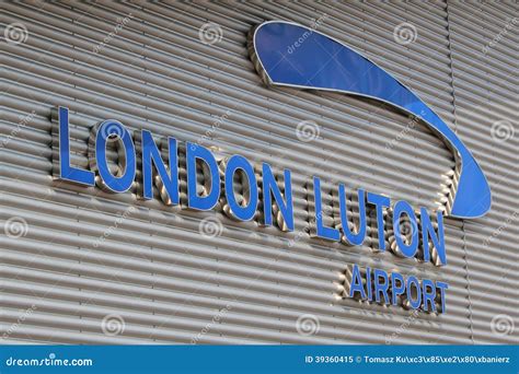 Luton Airport. editorial image. Image of airport, london - 39360415