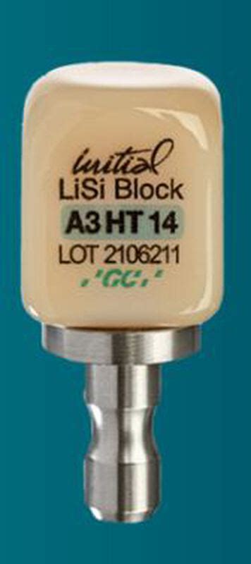 Gc Initial Lisi Block Cerec Size 14 A3 Ht